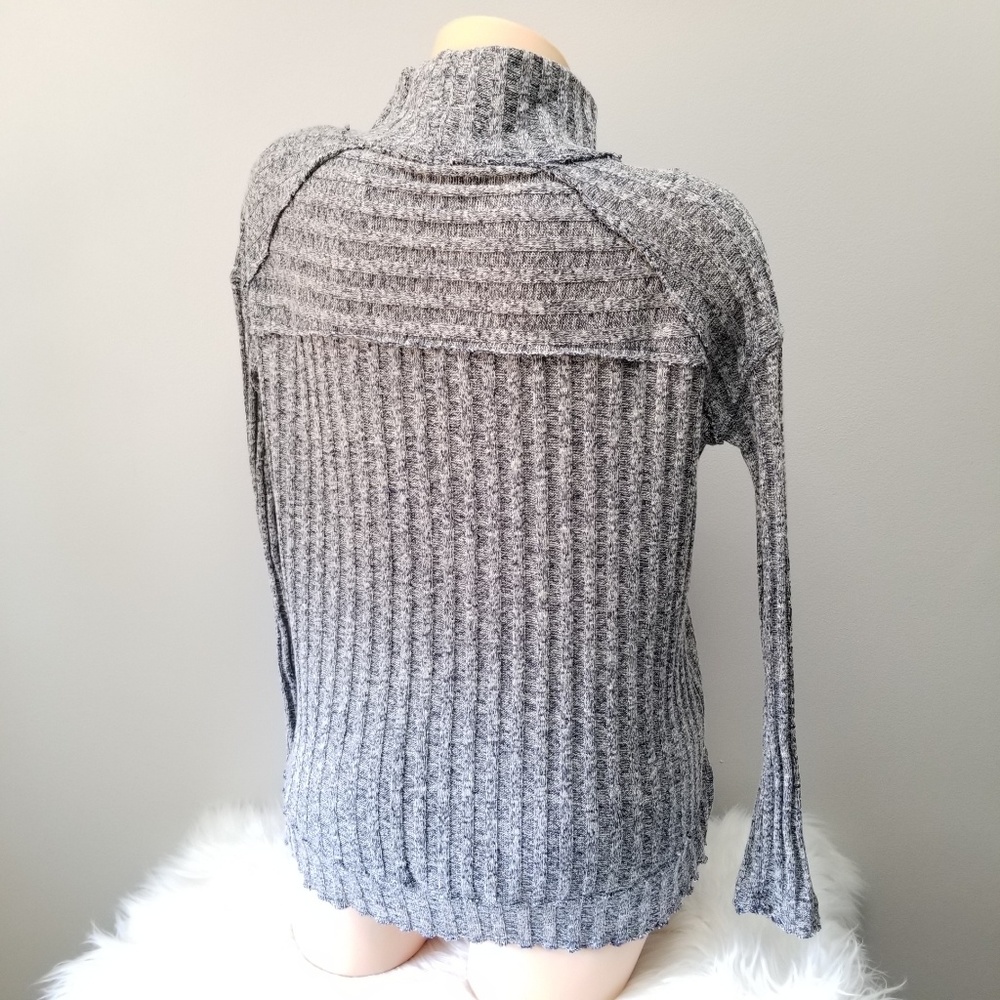 Free People Rested & Relaxed Mock Neck Sweater XS - Picture 6 of 8